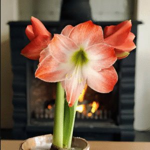 King Star (Size 24/26)– Golden Yellow Amaryllis Bulb-Per Bulb